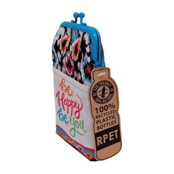 BE HAPPY BE YOU Womens Cigarette Case for 100s Recycled Material - Picture 2 of 5